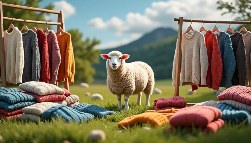 découvrez combien de pulls peuvent être tricotés avec la laine provenant d'un seul mouton, en explorant la quantité de fibre obtenue et les techniques de tricot adaptées.