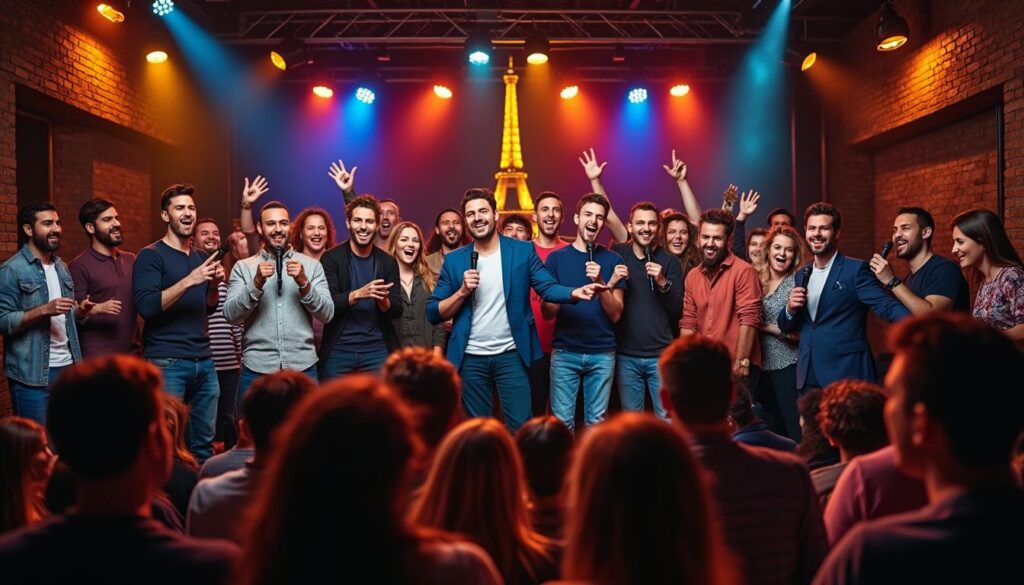 découvrez les humoristes français qui font rire toute la france avec leurs sketches hilarants et leur humour unique.