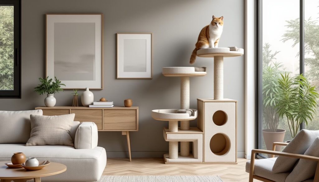 découvrez comment choisir un arbre à chat design qui s'harmonise parfaitement avec votre intérieur tout en offrant confort et divertissement à votre compagnon félin.