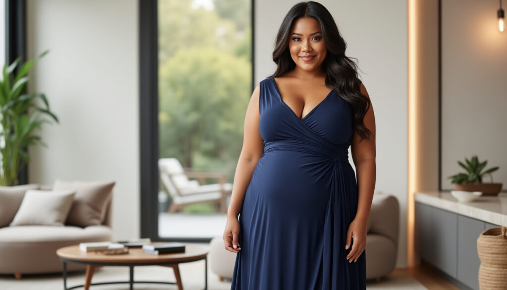 découvrez nos conseils pour choisir la robe idéale quand on a du ventre et sublimer votre silhouette avec élégance et confort.